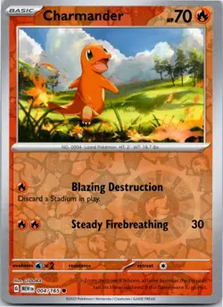 Charmander Cosmos Holo Promo Miscellaneous Cards & Products 004/165 LP - Image 1