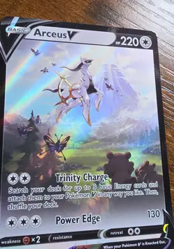 Arceus V SWSH204 SWSH: Sword & Shield Promo Cards Holo - Image 1