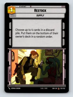 Restock Supply Event Card Efficient Resource Management Strategy - Image 1