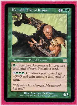 Kamahl, Fist of Krosa [Onslaught] Magic MTG - Image 1