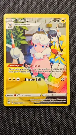 Flaaffy Trainer Gallery Rare Holo Pokemon Card Silver Tempest TG03/TG30 - Image 2