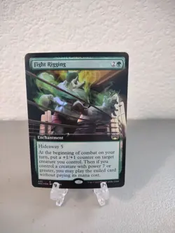 MTG Fight Rigging Extended Art Foil NM Streets Of New Capenna - Image 1