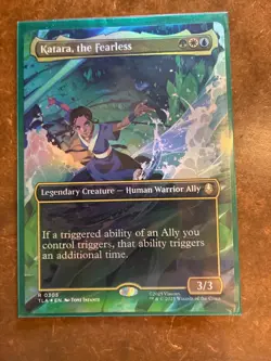 Katara, the Fearless (Borderless) Avatar: The Last Airbender Foil - Image 1