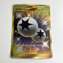 Pokemon TCG Double Colorless Energy DCE 166/145 Guardians Rising SECRET Gold - Image 1