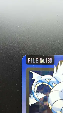 Pokemon Japanese Card Holo Rare Gyarados NO.130 Nintendo Carddass BANDAI - Image 2