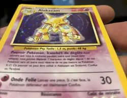 Alakazam Base Set 1/102 Holo Rare (French) 1999 Wizards of the Coast NM/LP+ - Image 3