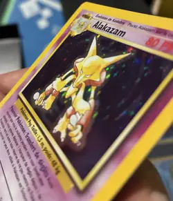 Alakazam Base Set 1/102 Holo Rare (French) 1999 Wizards of the Coast NM/LP+ - Image 4