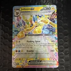 Pokemon TCG Jolteon ex SV: Prismatic Evolutions 030/131 Holo Full Art - Image 1