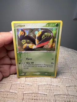 2005 Pokemon EX Emerald Seviper #20/106 Reverse Holo Stamped - Image 1
