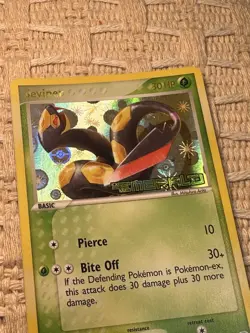 2005 Pokemon EX Emerald Seviper #20/106 Reverse Holo Stamped - Image 3