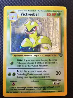 Victreebel Jungle Holo Rare 14/64 Pokemon Unlimited WOTC Vintage - Image 1