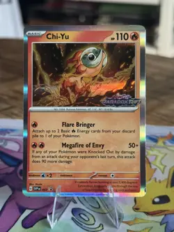 🎏 Chi-Yu SVP057 Prerelease Black Star Promo Pokemon TCG Paradox Rift NM 🎏 - Image 1