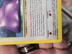 Wizards of the Coast 1999 Pokemon Fossil Ditto 3/62 Holo Rare English 50 HP - Image 2