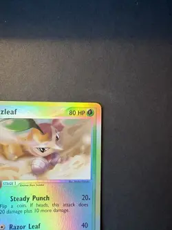 Pokemon TCG Nuzleaf 48/100 Sandstorm Reverse Holo Uncommon English 80 HP 2003 - Image 4