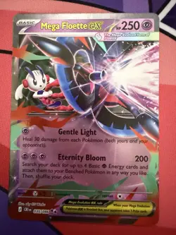 Pokemon TCG Chaos Rising Mega Floette EX Lot x3 Prerelease 035/086 + Trainer NM - Image 3