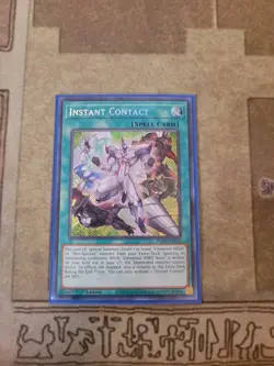 YUGIOH INSTANT CONTACT POTE-EN052 SECRET 1ST ED NM - Image 1