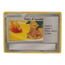 *HH* Card Pokemon Punto Di Scambio 5/8 Trainer Charizard Trading Figure Game - Image 1