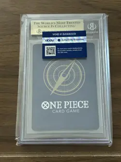 One Piece Monkey D Luffy ST21-014 SR Promo Japanese BGS 10 - Image 2