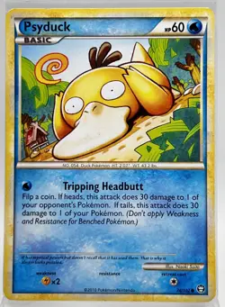 Psyduck 74/102 Pokemon Card 2010 Triumphant LP - Image 1