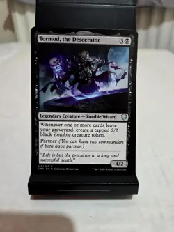 TORMOD, THE DESECRATOR 155 COMMANDER LEGENDS MAGIC: THE GATHERING NM 155 - Image 1