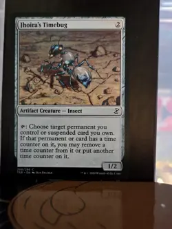 JHOIRA'S TIMEBUG 269 COMMON TIME SPIRAL: REMASTERED MAGIC: THE GATHERING NM 269 - Image 1