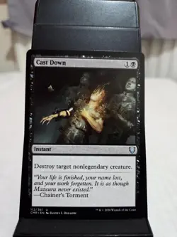 CAST DOWN 112 UNCOMMON COMMANDER LEGENDS MAGIC: THE GATHERING NM 112 - Image 1