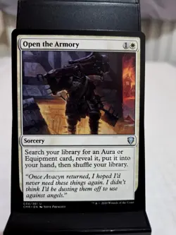 OPEN THE ARMORY 34 UNCOMMON COMMANDER LEGENDS MAGIC: THE GATHERING NM 34 - Image 1