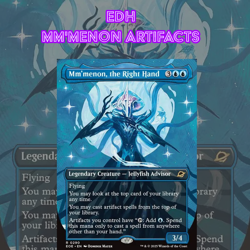 EDH - Mm'menon Artifacts, MTG Commander Deck, Bracket 2 - Image 1