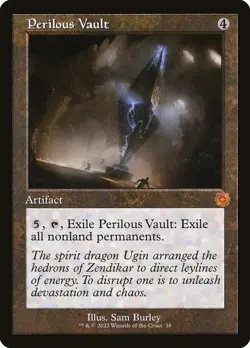 [MTG] Perilous Vault (Retro Frame) (038) (BRR) NM - Image 1