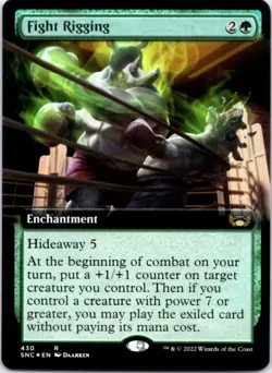 Fight Rigging (Extended Art) (Foil) Streets of New Capenna, 430 NM - Image 1