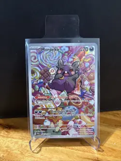 Morpeko - 206/182 - Pokemon TCG: Paradox Rift - Illustration Rare - Image 1