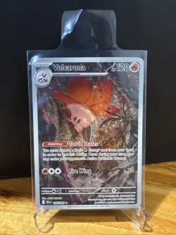 Volcarona - 100/086 - Pokemon TCG: Black Bolt - Illustration Rare - Image 1