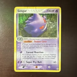 The Pokemon Company Gengar 5/92 EX Legend Maker Holo Rare 100HP Stage 2 2006 - Image 1