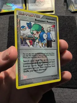 Roseanne's Research Pokemon League Promo 125/132 - Crosshatch Holo - Image 3