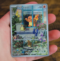 Pokemon TCG Charmander 044 SV Scarlet & Violet Promo Holo English HP 60 - Image 1
