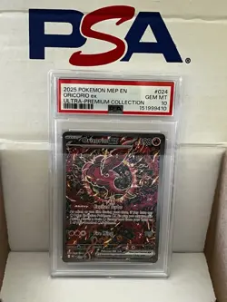 2025 POKEMON MEP ULTRA-PREMIUM COLLECTION PROMO #024 ORICORIO EX PSA 10 - Image 1