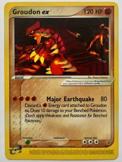 Groudon EX #002 Regular Black Star Promo Pokemon TCG - Image 1