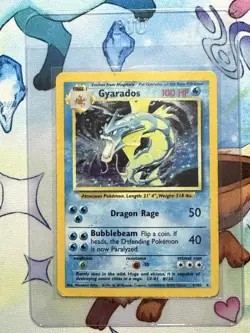 Pokemon TCG Gyarados - (Base Set) 6/102 Holo Rare 1999 Stage 1 100 HP - Image 3