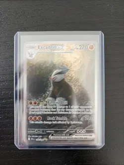 Pokemon TCG Excadrill EX Sir 168/086 SV11B Black Bolt - Image 1