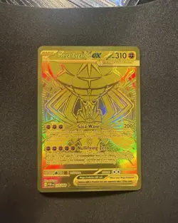 Pokemon Gold Mega Zygarde EX Mega Hyper Rare 124/088 Near Mint Perfect Order - Image 1