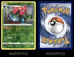 VENUSAUR 003/078 HOLO R POKEMON GO POKEMON REVERSE HOLO NM/M - Image 3