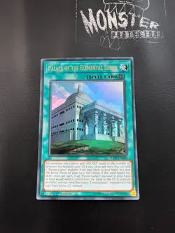 YUGIOH PALACE OF THE ELEMENTAL LORDS ULTRA RARE FLOD-EN060 1ST EDITION - Image 1