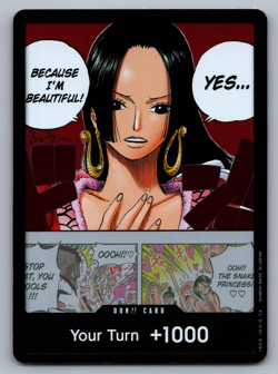 FOIL DON!! Card (Boa Hancock) (Double Pack Set Vol. 4) OP07- One Piece - Image 1