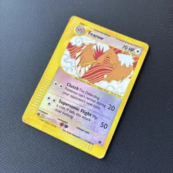 Pokemon Card Expedition Base Set Reverse Holo Fearow 11/165 - Image 3