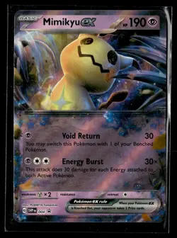 Pokemon TCG SV: Scarlet & Violet Promo Cards #004 Mimikyu ex - Image 1