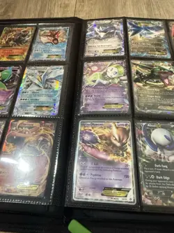 Pokemon TCG Card VINTAGE AND MODERN BINDER LOT EX GX V Vmax Foil Full Art Promo - Image 5