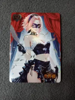 SAKURA NARUTO BR02 FEMME FATALE 2 Goddess Story WAIFU ANIME CARD - Image 1