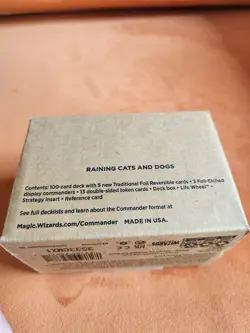 Magic The Gathering Sealed Secret Lair: Raining Cats and Dogs Commander Deck - Image 4