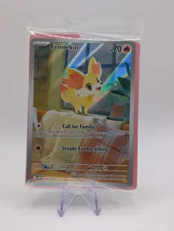 Pokemon TCG Fennekin 080 Chaos Rising ETB Promo sealed - Image 1