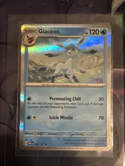 💥Pokemon TCG - Glaceon - 025/131 - Holo - Rare - Prismatic Evolutions (NM)💥 - Image 1